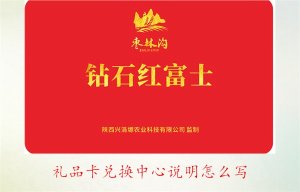礼品卡兑换中心说明书的撰写技巧与注意事项(图1)